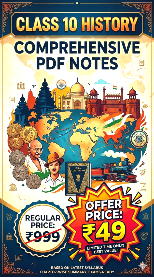 Class 10 History Notes (PDF) FIRST SUMMATIVE